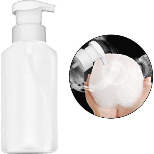 150mL Plastic Clear Empty Foam Pump Bottle Dispenser Soap Shampoo Dispenser Pump Container Bottle Refillable Foam Bottle