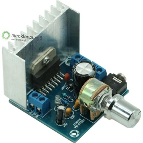 TDA7297 Version B Amplifier Board DC 12V 2x15W Digital Audio Dual-Channel Module 15W +15W Grade 2.0 Finished