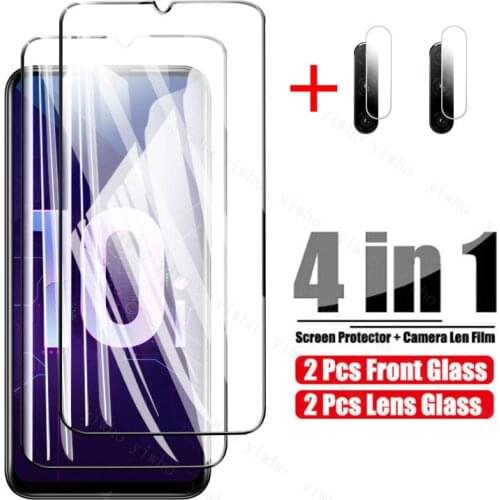 4in1 Camera Glass on honor 10i screen protector For huawei honor 10 lite tempered glass honer 10 light honor10 i safety Film