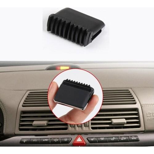 1PCS ABS Car Front Air Conditioning A/C Air Vent Outlet Tab Clip Repair for Mercedes-Benz S Class S300 W220 1998-2005