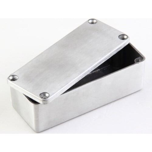 1Pcs Aluminum Stomp Box Effects 1590A Style Pedal Enclosure FOR Guitar sell Good Quality