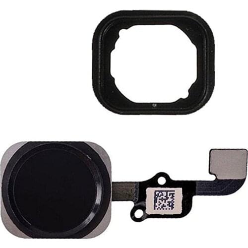 1pcs for Iphone 6 and 6 Plus Home button with flex cable and Rubber Gasket assembly