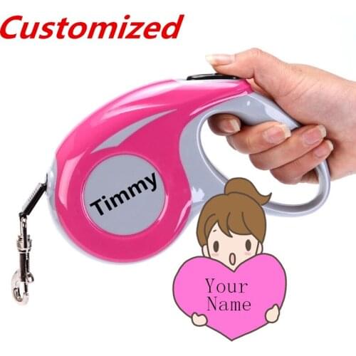Pet Dog Retractable Leashes Automatic Flexible Puppy Cat Strong Nylon Rope Collar Leads 3M For Small Medium Dogs Pet Supplier