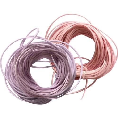 20m Waxed Nylon Macrame Cords Thread Jewelry Beading Making Findings Craft