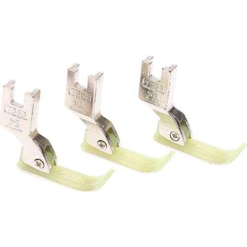 3 PCS T363 Plastic 0.3cm Zipper Presser Foot For Industrial Single Needle Lockstitch Sewing Machine Accessories Spare Parts