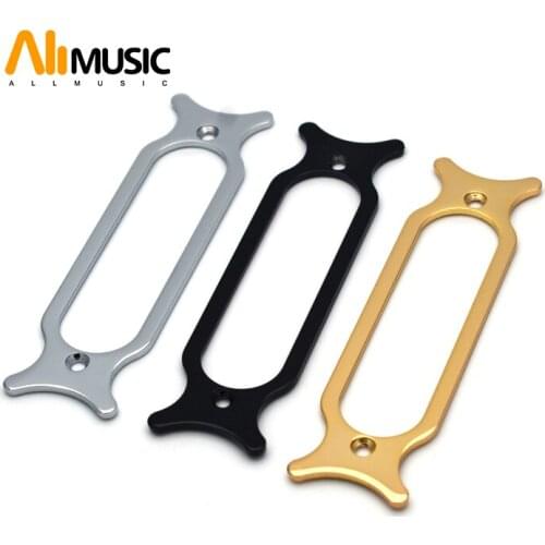 5PCS Metal Electric Guitar Single Coil Pickup Mounting Ring Guitar parts Chrome Black Gold for Choose