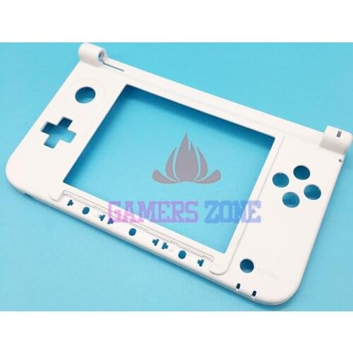 5PCS For Nintendo 3DS XL LL Replacement Hinge Part White Bottom Middle Shell / Housing