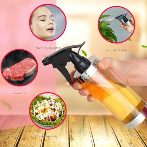 Stainless steel spray bottle kitchen oil pot spray water barbecue olive oil household spray cooking oil WF817525