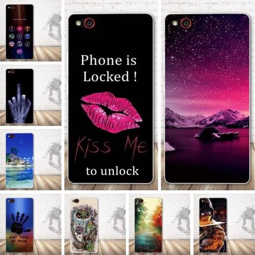 For ZTE Nubia Z9 Mini 5.0 " Case Luxury Paint Relief Shell for ZTE Z9 Mini Cool Soft silicone Phone Case for Nubia z9mini Fundas