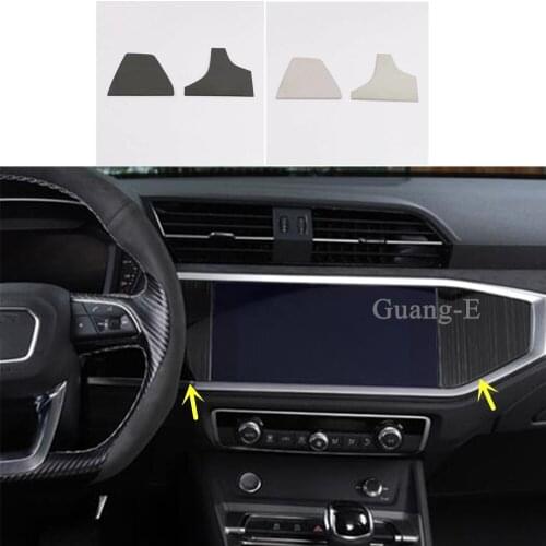 For AUDI Q3 (F3)2018 2019 2020 Car cover middle console outlet vent air-condition volume navigation switch trim frame 1pcs