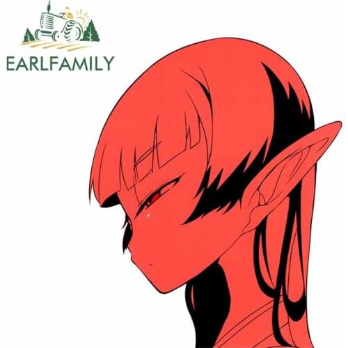 EARLFAMILY 13cm x 10.7cm For Anime Fashion Car Stickers Campervan Decal Waterproof Motorcycle Decals Occlusion Scratch