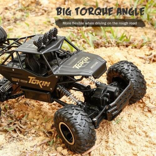 Flytec Alloy RC Car Off-road Vehicles Rock Crawler 4WD 1:12 RC Climbing Car