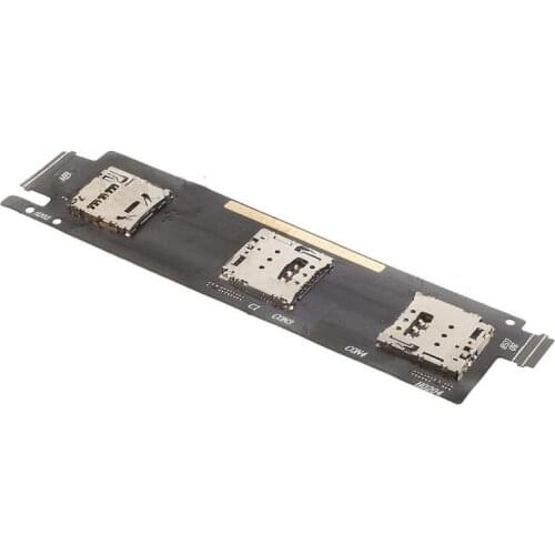 CFYOUYI HOT Sale Sim Card Slot Sim Card Reader Socket Holder Flex Cable For ASUS Zenfone 6 A600CG Sim Card Flex Cable