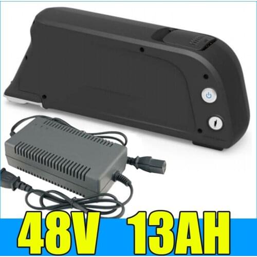 48V 13AH Lithium Battery Pack ,bicycle frame with USB 54.6V Electric bicycle Scooter E-bike Free Shipping