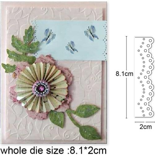 Metal Cutting Dies Pierced frame Crafts Stencils For Paper card Scrapbooking making Embossing Dies Cuts