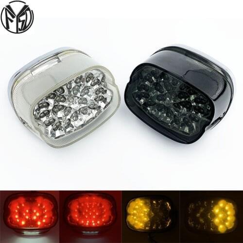 Motorcycle Tail Light LED integrated Turn Signals for Fatboy, Sportster, Dyna, Road King, Glides, XL 883 1200