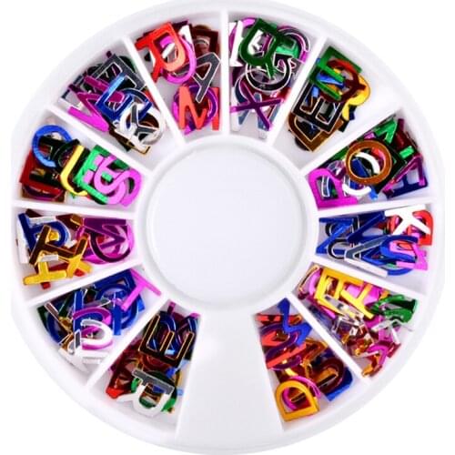2018 NEW Colorful Shiny Round Flower Series Nail Art Water Transfer Stickers Full Wraps Deer/Lavender Nail Tips DIY