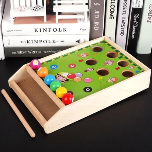 Mini Desktop Toy Tabletop Billiard Game Birthday Gift for Kids