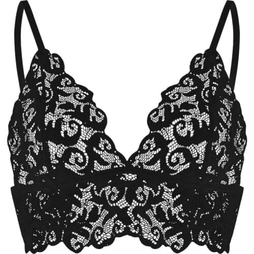 Sexy Lingerie For Women Sex Set Bra Lingerie Corset Top Lace Flowers Bralette Bralet Bra Tank Cami Crop Underwear Трусы Женские