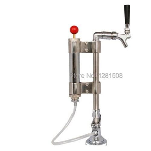 Party pump, keg tap and A - Type keg coupler. High quality keg party pump