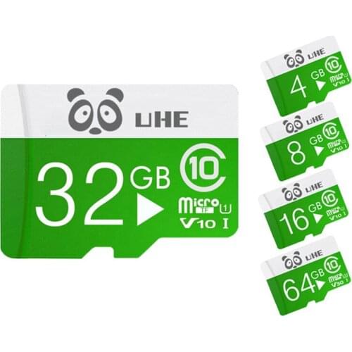 Green microsd card 32gb 64gb memory cards high quality Class10 tarjeta micro sd 4GB 8GB 16G flash tf carte for Smartphone Tablet