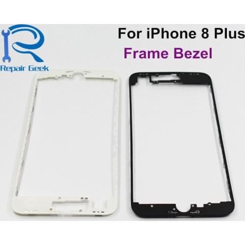 10pcs For iPhone 8 Plus high Quality LCD Touch Screen Housing Middle Frame Front Bezel Replacement Repair Parts