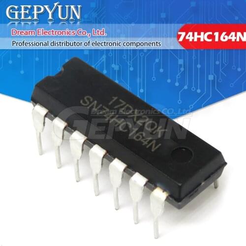 10PCS SN74HC164N DIP14 SN74HC164 DIP 74HC164N 74HC164 new and original IC