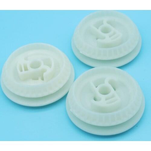 3pcs Recoil Starter Pulley/Rope Rotor for Stihl 017 018 019T 020T 021 023 025 MS170 MS180 MS190T MS191T MS200T MS192T BG85 HS81