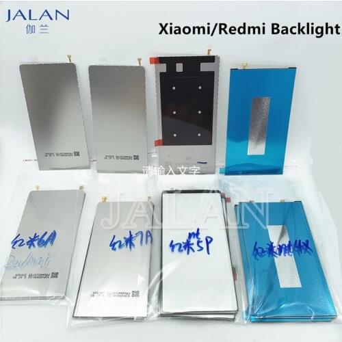 5pcs back light film for XIaomi Redmi 6A 7A Note 5 Pro / 4X Note4X Display LCD Backlight Replacemet Repair