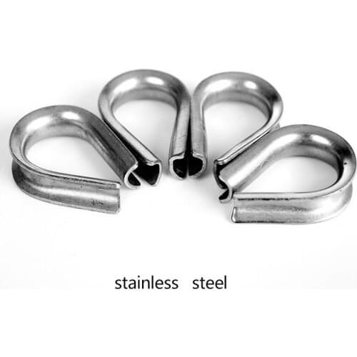 90pcs M5 304 Stainless Steel Thimble for 5mm Wire Rope M5