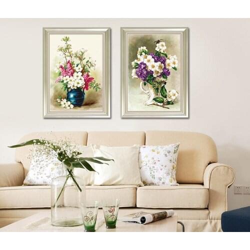 5d Diamond Mosaic Crystal Diamond Painting Cross Diamond Embroidery Peacocks Mosaic Painting flower crown