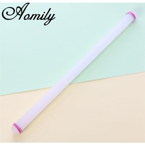 Aomily Lengthen 50cm Non Stick Rolling Pin Roller Fondant Cake Baking Dough Pizza Tools Discs Home KItchen Baking Pastry Tool