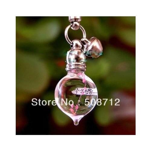 Free shipping!!!! open 5mm 50pcs/lot vials come with the nickel-plated caps and rubber stoppers/vial pendant