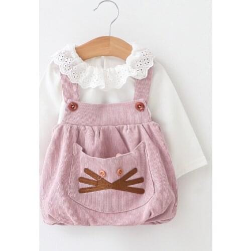 Baby Autumn Suit New Baby Skirt Two-piece Set Girls Clothing Set
