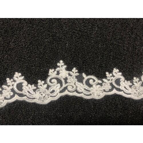 French Chantilly lace fabric and trim colors for choice DIY kid dress shirt skirt accessory Sell BY 10 Yards 1 Lot