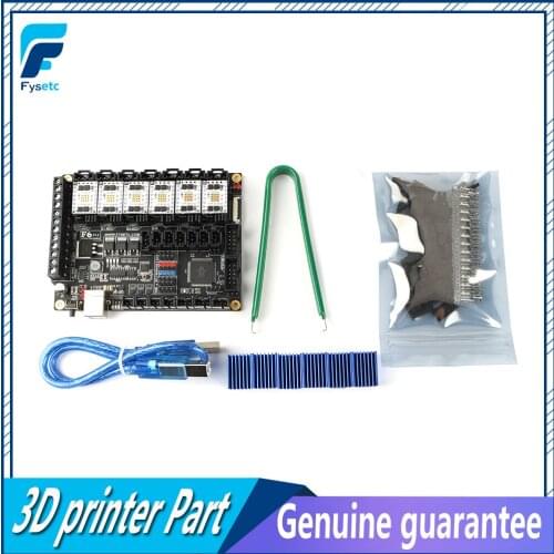 FYSETC F6 V1.3 Board ALL-in-one Electronics Solution Mainboard + 6pc TMC5160 V1.2 SPI High Power Stepper Motor Driver VS TMC2130