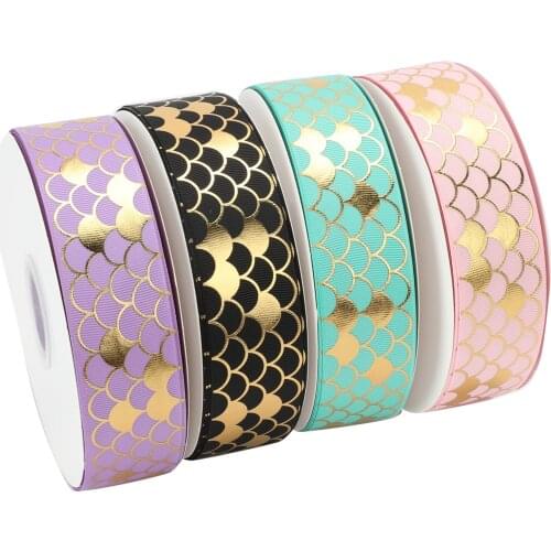 HSDRIBBON Free Shipping 38mm 1-1/2inch hsd-design custom scale hologram Series on Grosgrain Ribbon