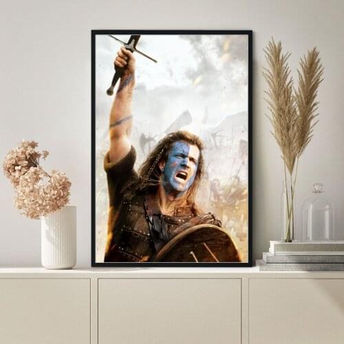 Braveheart Classic Movie Poster Canvas Print Wall Painting Home Decoration ( No Frame )