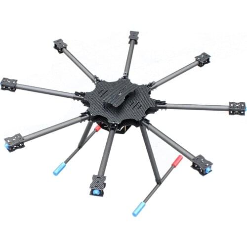T1050 8-Axle FPV Drone Frame Kit 10505mm Umbrella Foldable Octcopter Carbon Fiber Frame for Aerial Photography Helicopter Drone