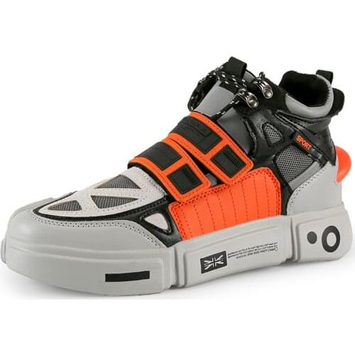 2020 Spring Autum High Top Sock Sneakers Men Breathable Shoes Women Tenis Masculino Black / White Botas Chaussures Pour Hommes