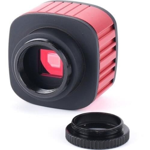 12MP FHD Microscope Camera C-mount 150X SONY Sensor Digital Video Microscope USB Industrial Camera Kit for Soldering PCB Repair