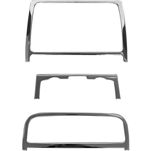 Car Interior Cover Sticker Trim Air Conditioning CD Control Panel Auto Air Outlet Decoration For-POLO