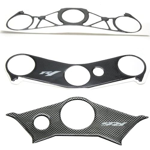 For moto Yamaha stickers Motorcycle Protection Plate Tank Fuel Gas Fork Sticker Decal Plate For Yamaha YZF-R1 R6S 2003 2004-2005