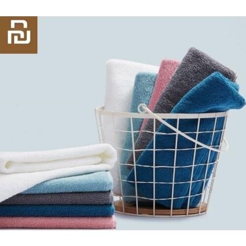 Youpin New Cotton towel Strong water absorption Soft skin Bath Towel Bathroom Hand Face Shower Towels Home Hotel 32x70cm