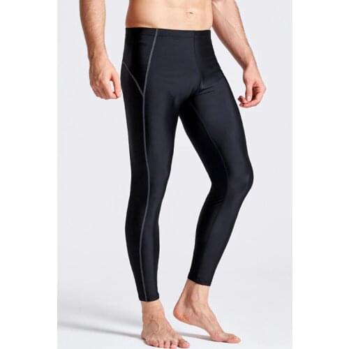 BANFEI Professional Rash Guard Swimming Trunks Long Pants Quick Dry Men Women Jammers swimwear Beach Surf Diving swimsuit shorts