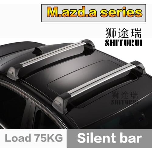 SHITURUI For Mazda CX-5 CX-7 CX-9 ultra quiet truck roof bar car special aluminum alloy belt lock cx7 cx9