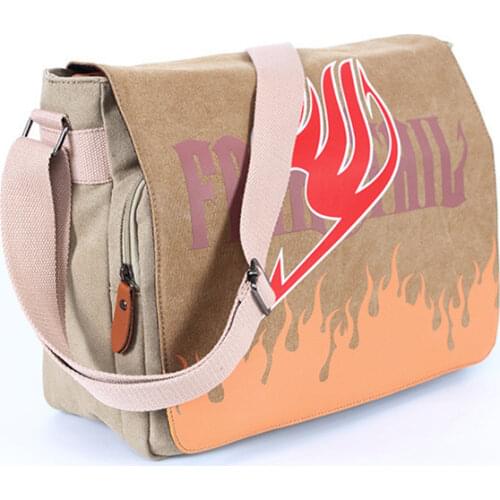 FAIRY TAIL Cosplay Shoulder Bag School Bag Shoulder Bags Oxford Cloth School Bag Anime COS Backpack Adult Lovers Student