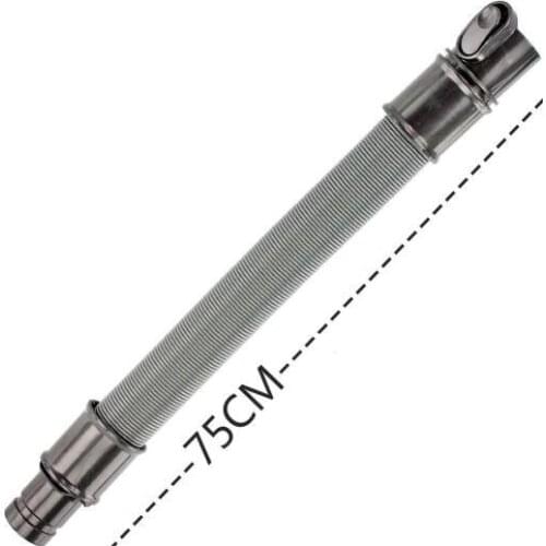 For Dyson Vacuum 78cm Replacement Extension Pipe Hose Fit DC35 DC44 DC31 DC34DC58 DC59 V6 Grey Plastic