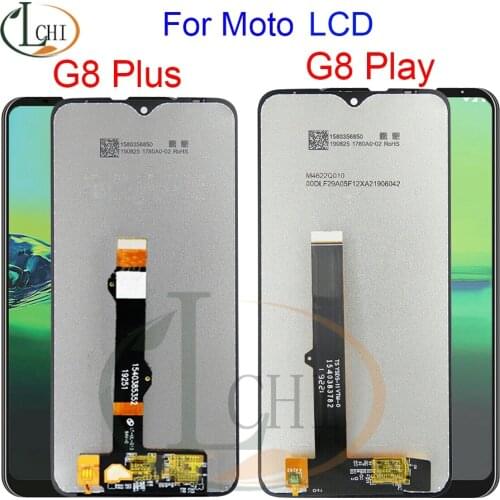 For Motorola Moto G8 Play G8 Plus G8 Power LCD Display Touch Screen XT2019 XT2015 Digiziter Assembly For Moto G8 G8Plus Display