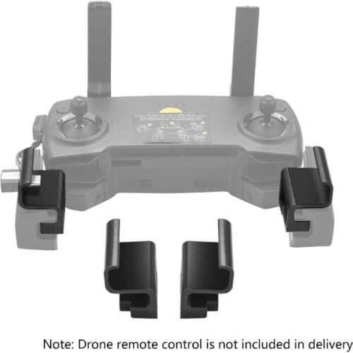 1Pair Remote Control Mount Extended Clip Bracket Portable Phone Case Stand Holder for DJI Mavic 2/Mini/Pro/Air Spark